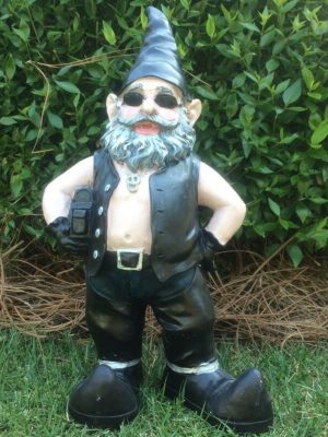 Le biker Nain de Jardin || Biker